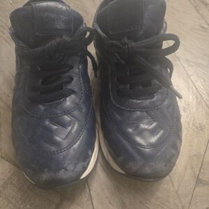 Fendi Kids Dark Blue Sneakers